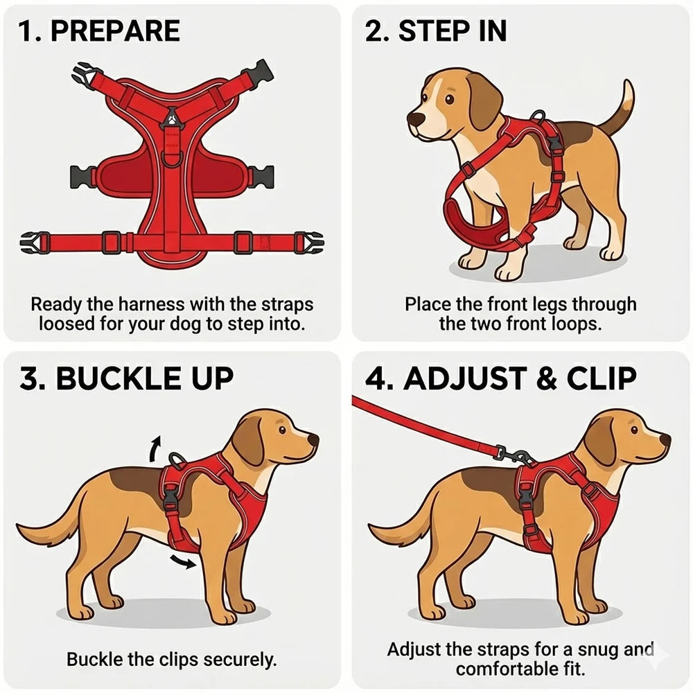 Adjustable Dog Harness