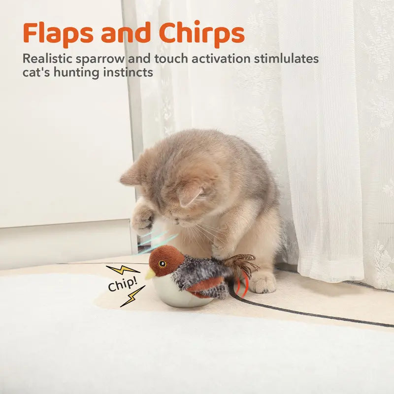 Flapping Bird Interactive Cat Toy