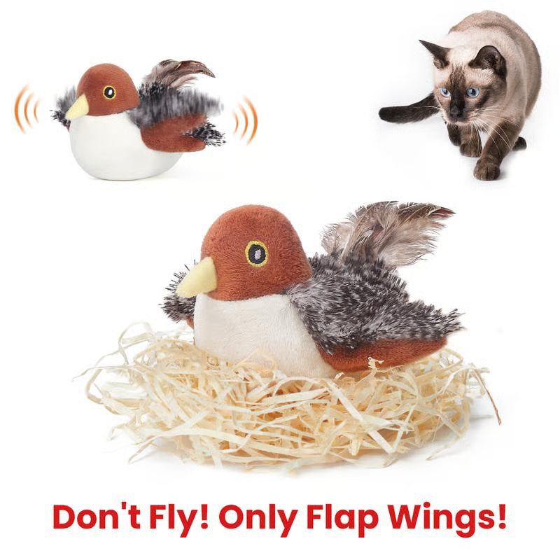 Flapping Bird Interactive Cat Toy