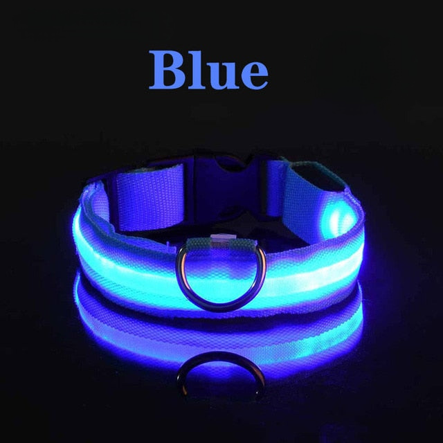 LED Flashing Dog Collar