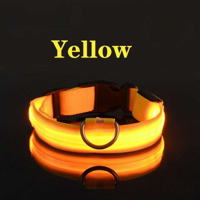 LED Flashing Dog Collar