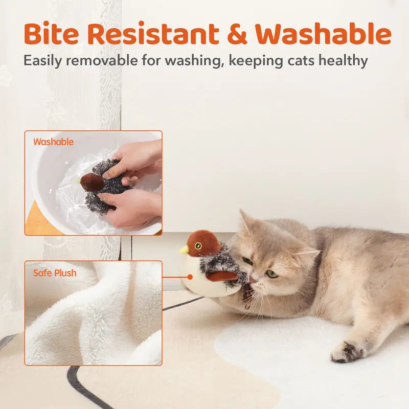 Flapping Bird Interactive Cat Toy