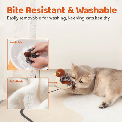 Flapping Bird Interactive Cat Toy